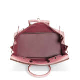 A MATTE BOIS DE ROSE ALLIGATOR BIRKIN 35 WITH PALLADIUM HARDWARE - photo 5