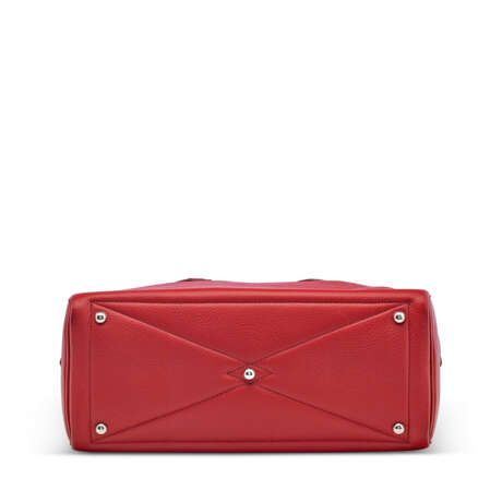 A ROUGE GARANCE CLÉMENCE LEATHER VICTORIA 36 WITH PALLADIUM HARDWARE - photo 4