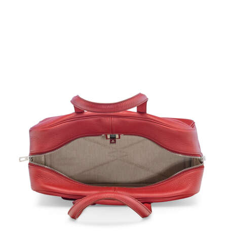 A ROUGE GARANCE CLÉMENCE LEATHER VICTORIA 36 WITH PALLADIUM HARDWARE - photo 5