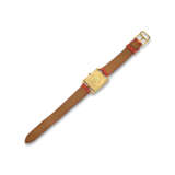 A 18 K GOLD "CAPE COD" QUARTZ WRIST WATCH - NO. CC1.285 WITH LEATHER STRAP - photo 3