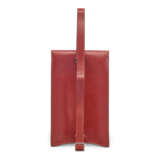 A ROUGE H CALF BOX TOUAREG POUCH WITH SILVER HARDWARE - Foto 3