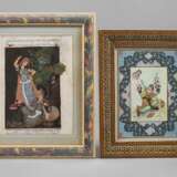 Zwei persische Miniaturmalereien - photo 1