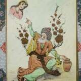 Zwei persische Miniaturmalereien - photo 2