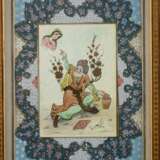 Zwei persische Miniaturmalereien - photo 3
