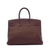 A HAVANE FJORD LEATEHR BIRKIN 35 WITH GOLD HARDWARE - фото 3