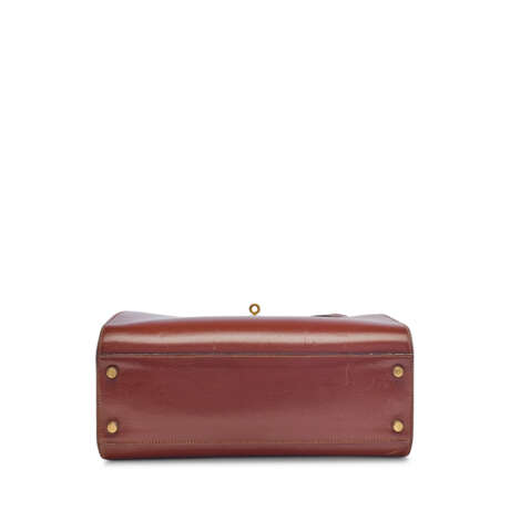 A HAVANE CALF BOX LEATHER KELLY SPORT 29 WITH GOLD HARDWARE - photo 4