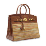 A LIMITED EDITION NOISETTE EVERCALF LEATHER & VIBRATO BIRKIN 35 WITH PALLADIUM HARDWARE - photo 2