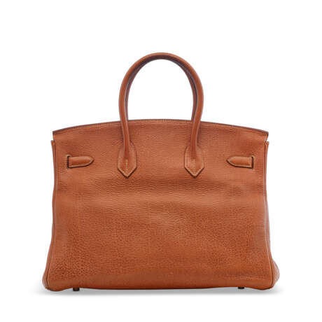 AN ÉTRUSQUE BUFFALO LEATHER BIRKIN 35 WITH GOLD HARDWARE - photo 3