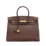 A BRÛLÉE TOGO LEATHER BIRKIN 35 WITH GOLD HARDWARE - Foto 1