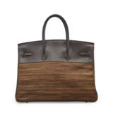 AN ÉBÈNE EVERCALF LEATHER & VIBRATO BIRKIN 35 WITH BRUSHED GOLD HARDWARE - photo 3