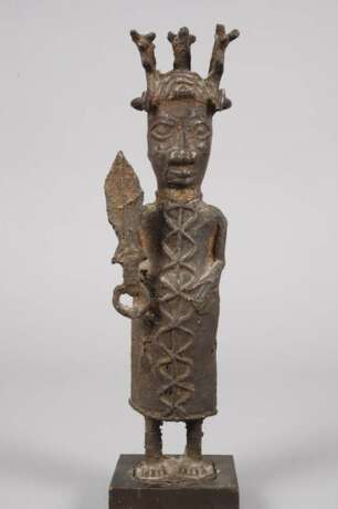 Bronzefigur Benin - Foto 5