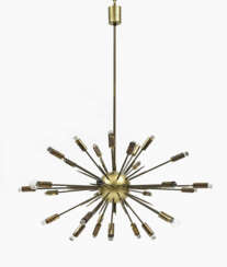 Deckenlampe "Sputnik", wohl 1960er Jahre -