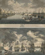 Richard Paton. Richard Paton, nach - "The View of the Imperial Russian Fleet (...) Cheseme Bay on the 5th July 1770"