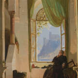 Deutsch um 1830 - Sinnender Mönch am Fenster - фото 1