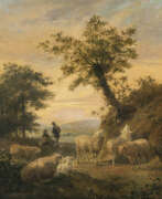 Balthasar Paul Ommeganck. Balthasar Paul Ommeganck - Landschaft mit Hirten und Schafen