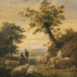 Balthasar Paul Ommeganck - Landschaft mit Hirten und Schafen - Auction prices