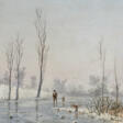 August Piepenhagen - Winterlandschaft mit Eisläufern - Аукционные цены