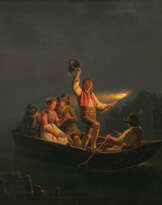 Carl Friedrich Moritz Müller, gen. Feuermüller - Nächtliche Heimkehr von der Hochzeit