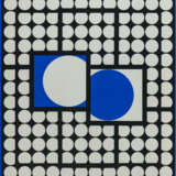 Victor Vasarely - Komposition mit Kreisen - Foto 1
