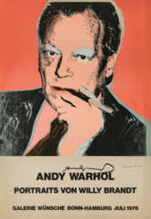 Andy Warhol - Willy Brandt. 1976