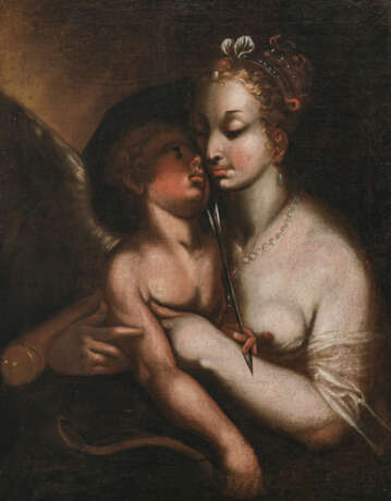 Deutsch oder Niederländisch um 1600 - Venus und Amor - фото 1