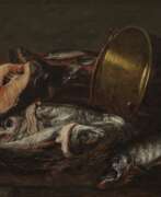 Alexander Adriaenssen. Alexander Adriaenssen, Umkreis - Stillleben mit Fischen und Kupferkessel