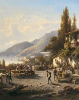 Albert Rieger - Sommerabend bei Triest