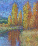 nino gudadze (geb. 1985). Autumn river