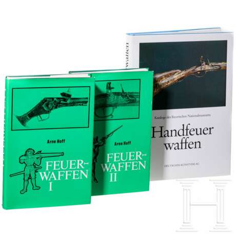 Drei Bücher zu Schusswaffen, deutsch, 1969 bzw. 1988 - photo 1