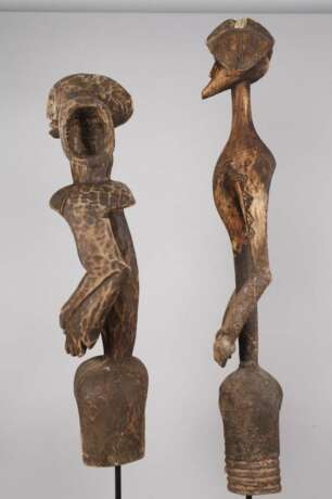 Zwei Schutzfiguren der Mumuye - photo 5