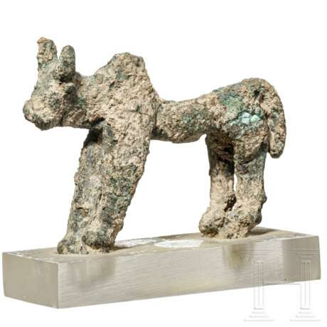 Bronzestier, Italien, 7. Jhdt. v. Chr. - Foto 1