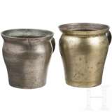 Zwei Milchtöpfe aus Bronze, alpenländisch, 18. Jhdt. - фото 1