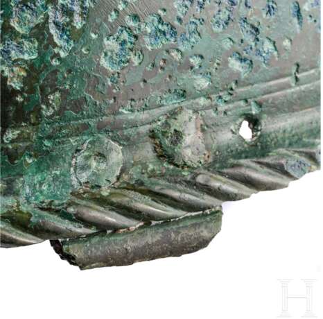 Römischer Bronzehelm vom Typ Montefortino, 2. Jhdt. v. Chr. - фото 6