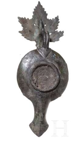 Öllampe aus Bronze, römisch, 1. Jhdt. n. Chr. - photo 3