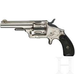 Merwin Hulbert & Co. S.A. Pocket Revolver, vernickelt