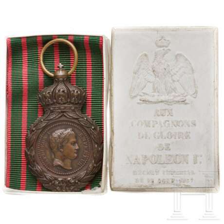 St.-Helena-Medaille in Originalschachtel, datiert 1857 - Foto 1