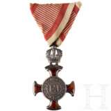 Silbernes Verdienstkreuz mit der Krone in Etui - Foto 1