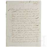 Alexandre Louis Robert de Girardin - Autograph, datiert 8.11.1806 - фото 1