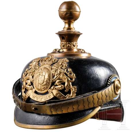 Helm M 1886 für Offiziere der Fußartillerie - фото 1