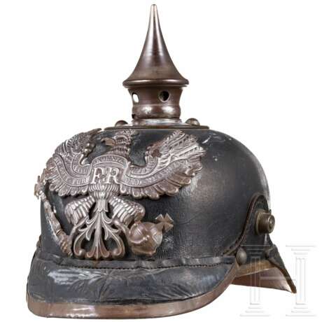 Helm für Mannschaften der Linieninfanterie, um 1905 - Foto 1