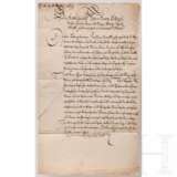 Herzog Johann Georg I. von Sachsen-Eisenach - Autograph, datiert 8.3.1679 - фото 1