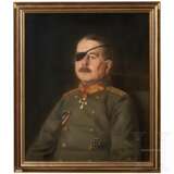 Portraitgemälde eines deutschen Generals, Dünaburg, 1918 - фото 1