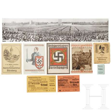 Postkarten und Bilder von den Reichsparteitagen 1934 und 1935 - photo 1