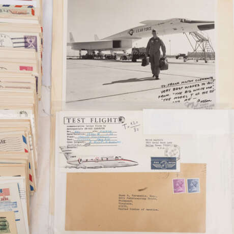 Ship mail/air mail/space travel - ca. 160 covers, besides, big share of ship mail cancellations - photo 3