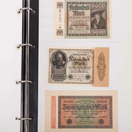 A beautiful banknote collection - German Reich in album - Foto 2