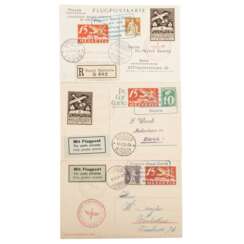 Switzerland - 3 special covers from 1925,