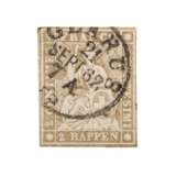Switzerland - 1862, 2 centimes gray, sitting Helvetia, - photo 1