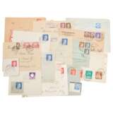 German Reich 1938 - 44, 13 envelopes and one card, - photo 1
