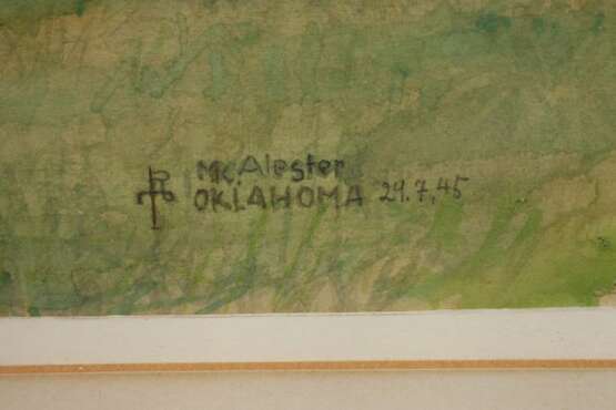 Ansicht des Kriegsgefangenenlagers McAlester - Foto 3