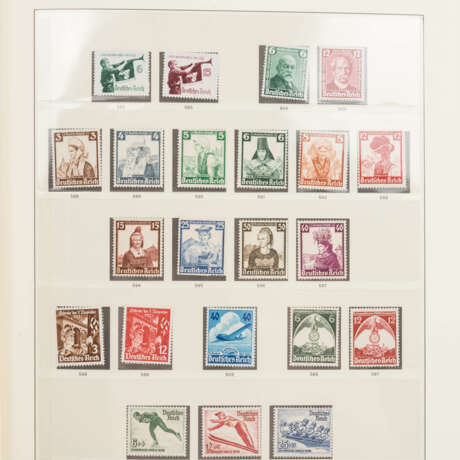 Collection German Reich 1933-45 **; Mi-Value: ca. 3.000,- - Foto 5